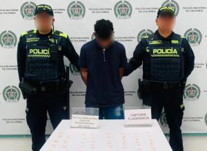 Capturado en flagrancia por porte de estupefacientes en Santa Rosa de Cabal