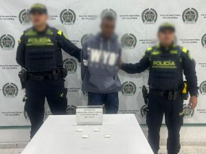 Captura en flagrancia por estupefacientes en Santa Rosa de Cabal
