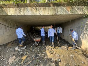 Alcaldía de Pereira realizó limpieza de box culvert en La Florida para prevenir emergencias