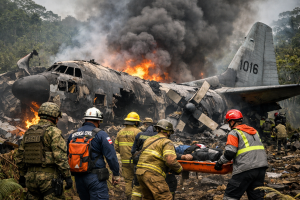Accidente de avión Hércules en Putumayo deja decenas de víctimas y enluta al país