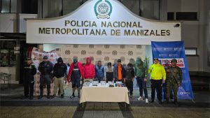 DESMANTELADA POR LA POLICÍA EN MANIZALES, ESTRUCTURA CRIMINAL DEDICADA AL HOMICIDIO Y NARCOTRÁFICO EN EL EJE CAFETERO