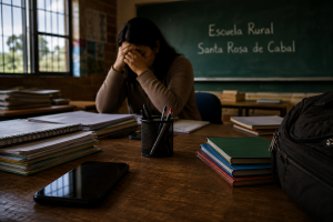 DENUNCIAN AMENZAS CONTRA DOCENTE EN SANTA ROSA DE CABAL