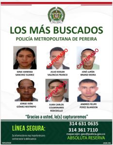 SIGUEN CAYENDO LOS MÁS BUSCADOS: YA SON TRES CAPTURADOS EN OFENSIVA CONTRA EL CRIMEN