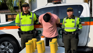 Golpe al tráfico de estupefacientes en Risaralda: capturado hombre que transportaba más de seis kilos de base de coca