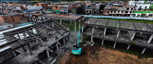Inicia demolición del colegio Veracruz y abre paso a su esperada reconstrucción