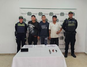 A LA CÁRCEL FUERON ENVIADOS INTEGRANTES DE “LOS DIABLOS” TRAS HURTO EN EL CENTRO DE PEREIRA