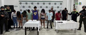 ASEGURADOS SIETE INTEGRANTES DE UNA FAMILIA SEÑALADOS DE INTEGRAR LA RED ILEGAL ‘LA TRINIDAD’